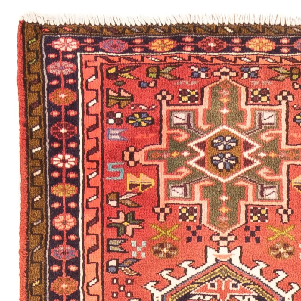 Løper Persisk teppe - Nomadisk - 292 x 66 cm - rød