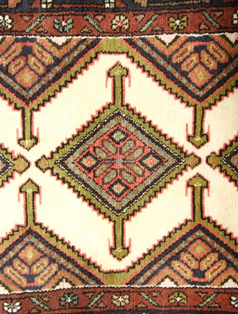 Løper Persisk teppe - Nomadisk - 292 x 94 cm - beige