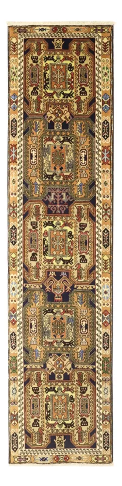 Løper Persisk teppe - Nomadisk - 292 x 78 cm - mørk beige