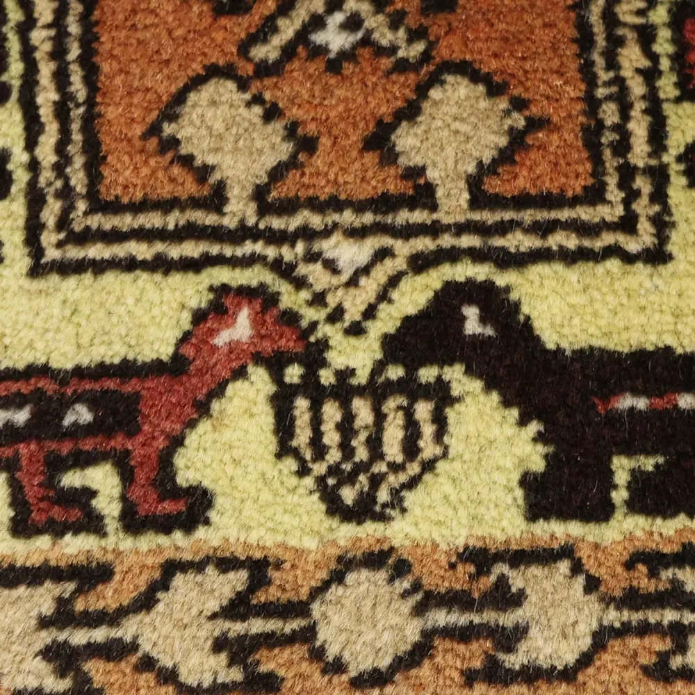 Løper Persisk teppe - Nomadisk - 292 x 78 cm - mørk beige