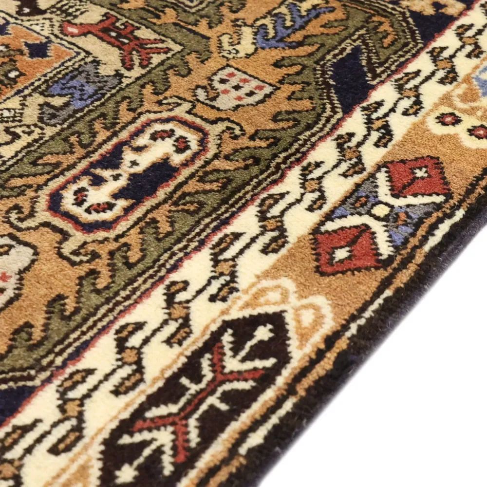 Løper Persisk teppe - Nomadisk - 292 x 78 cm - mørk beige
