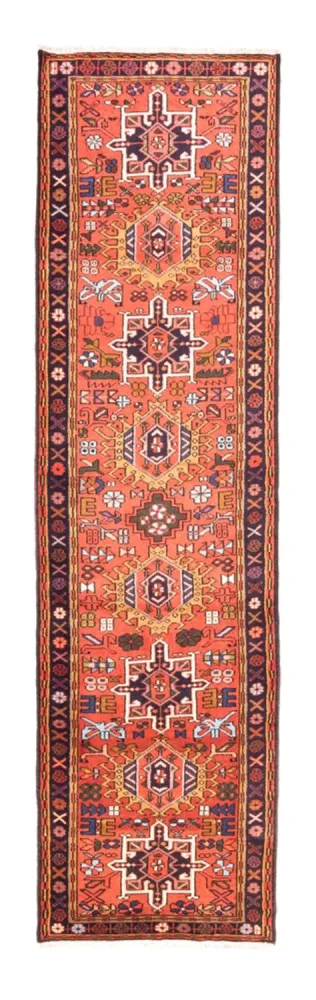 Løper Persisk teppe - Nomadisk - 294 x 87 cm - rød