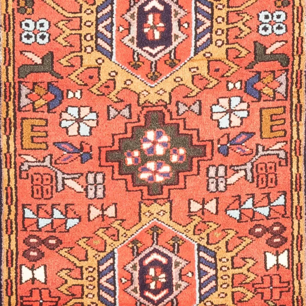Løper Persisk teppe - Nomadisk - 294 x 87 cm - rød