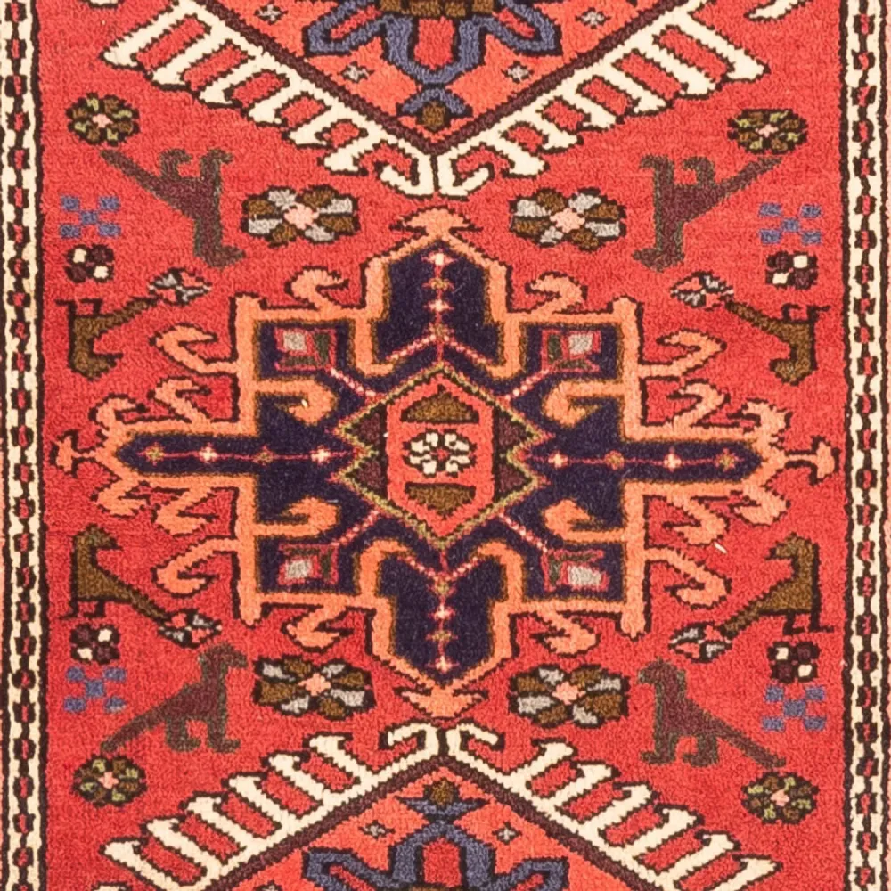 Løper Persisk teppe - Nomadisk - 294 x 70 cm - rød