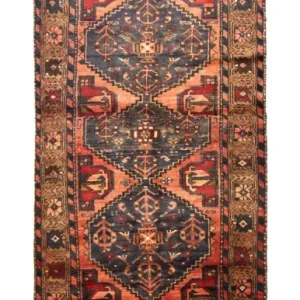 Løper Persisk teppe - Nomadisk - 295 x 104 cm - blå