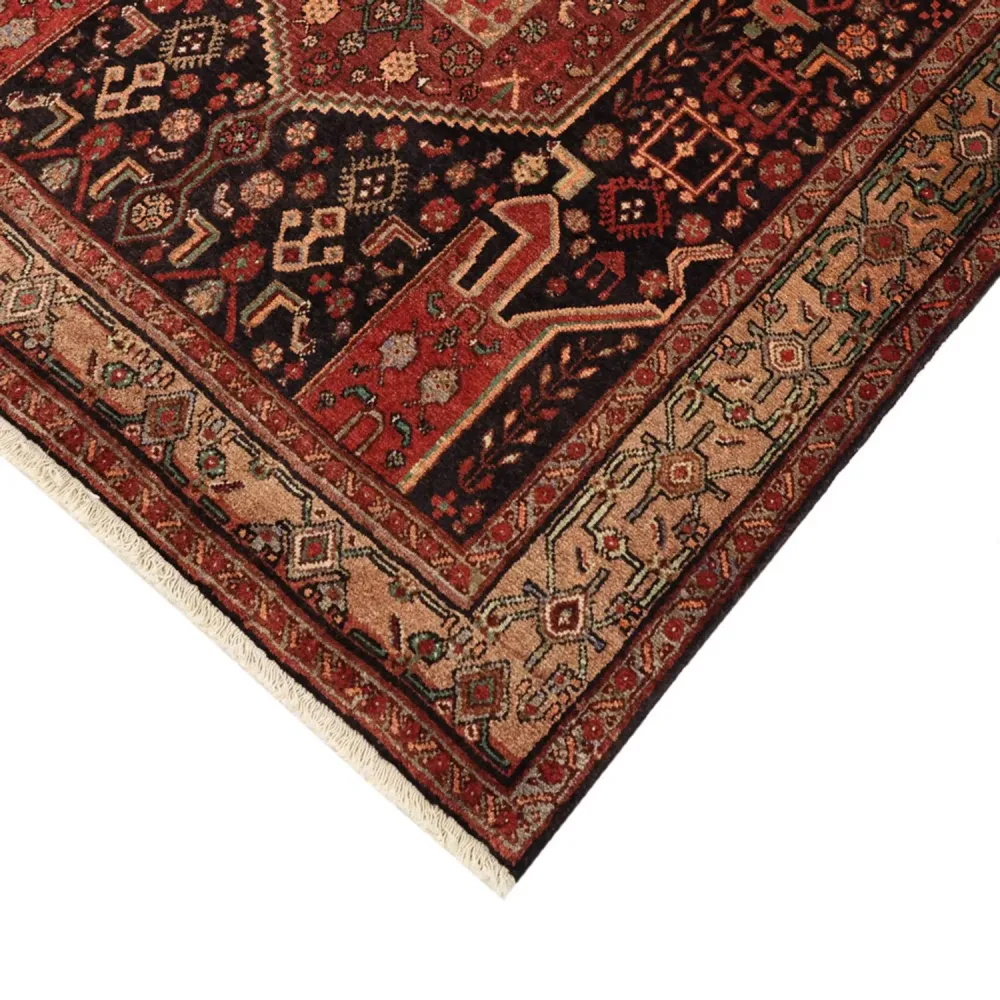 Løper Persisk teppe - Nomadisk - 295 x 130 cm - mørk rød