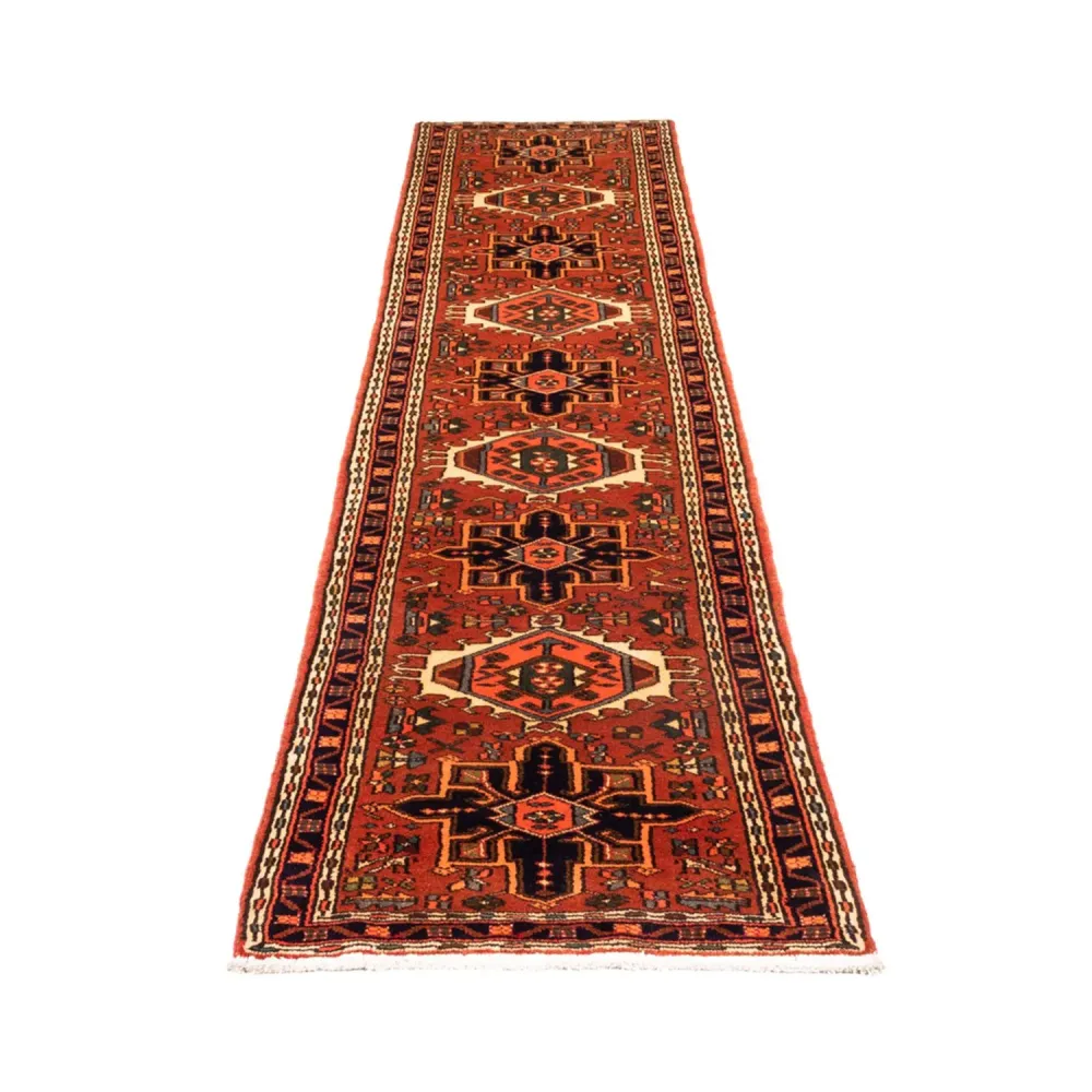 Løper Persisk teppe - Nomadisk - 296 x 72 cm - rød
