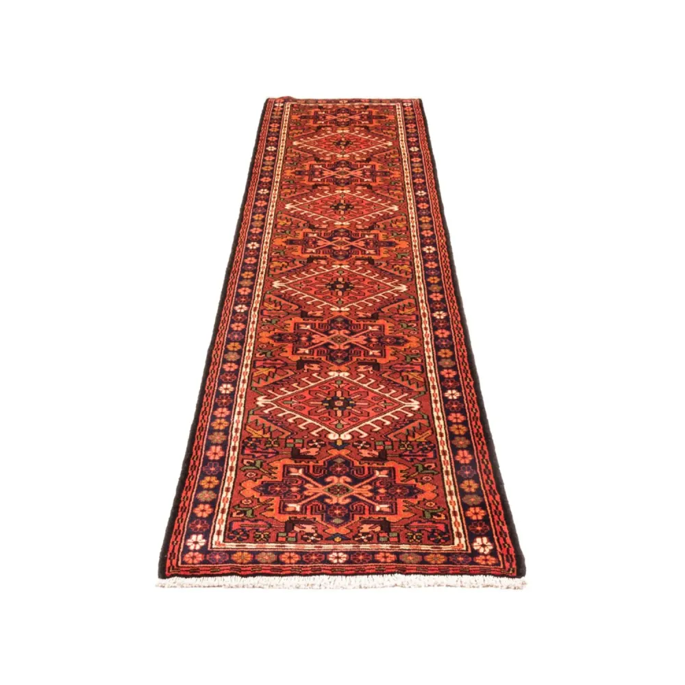 Løper Persisk teppe - Nomadisk - 296 x 70 cm - rød