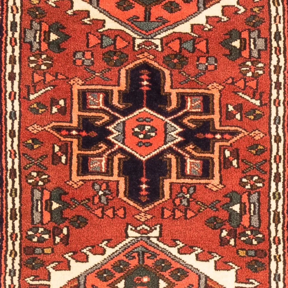 Løper Persisk teppe - Nomadisk - 296 x 72 cm - rød