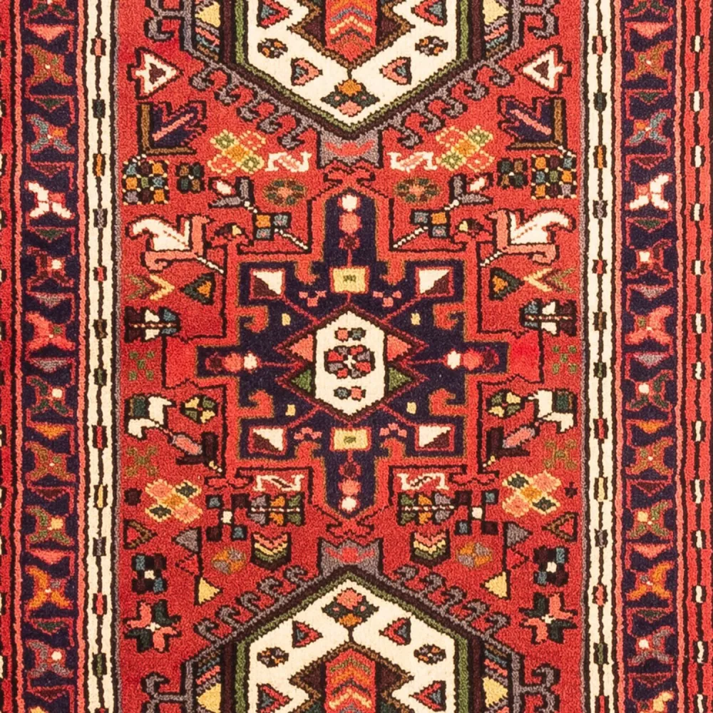 Løper Persisk teppe - Nomadisk - 296 x 70 cm - rød