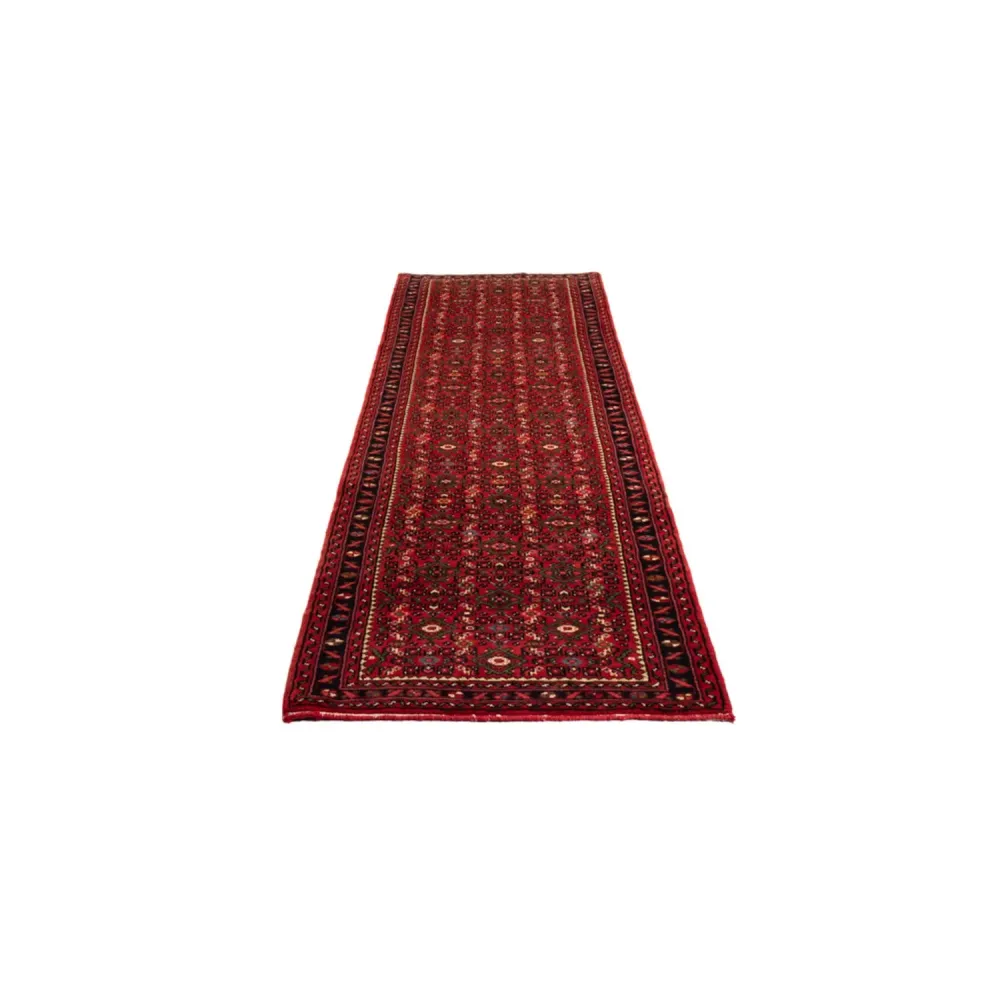 Løper Persisk teppe - Nomadisk - 297 x 77 cm - rød
