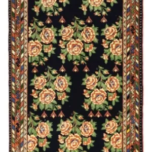Løper Persisk teppe - Nomadisk - 297 x 88 cm - flerfarget