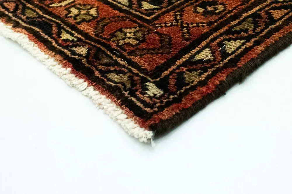 Løper Persisk teppe - Nomadisk - 300 x 101 cm - brun