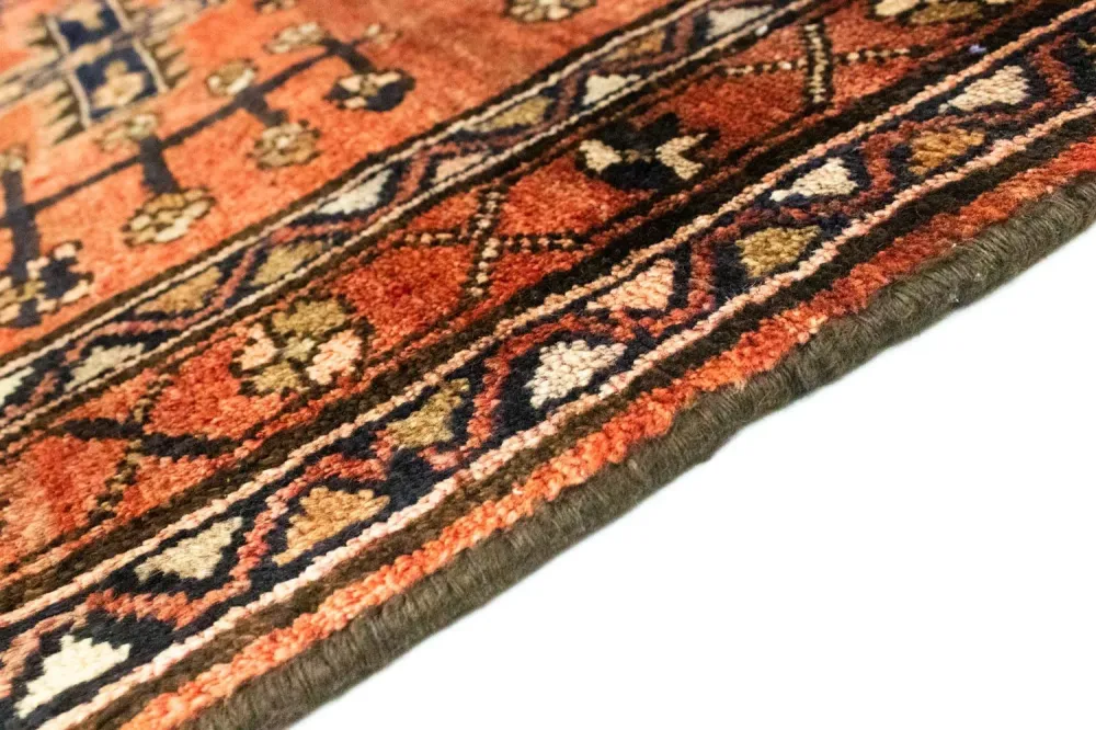 Løper Persisk teppe - Nomadisk - 300 x 101 cm - brun