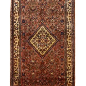 Løper Persisk teppe - Nomadisk - 300 x 110 cm - brun