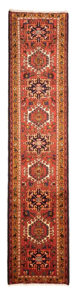 Løper Persisk teppe - Nomadisk - 300 x 70 cm - rød