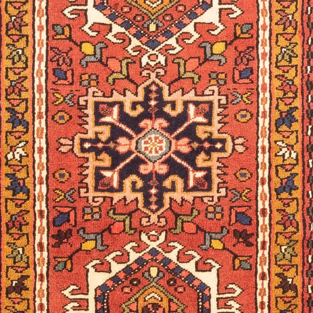 Løper Persisk teppe - Nomadisk - 300 x 70 cm - rød