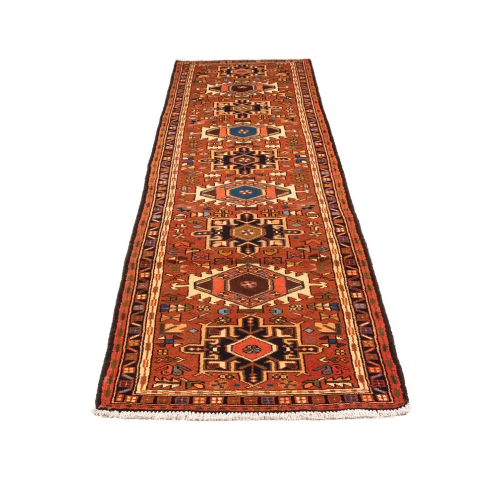 Løper Persisk teppe - Nomadisk - 300 x 74 cm - rød