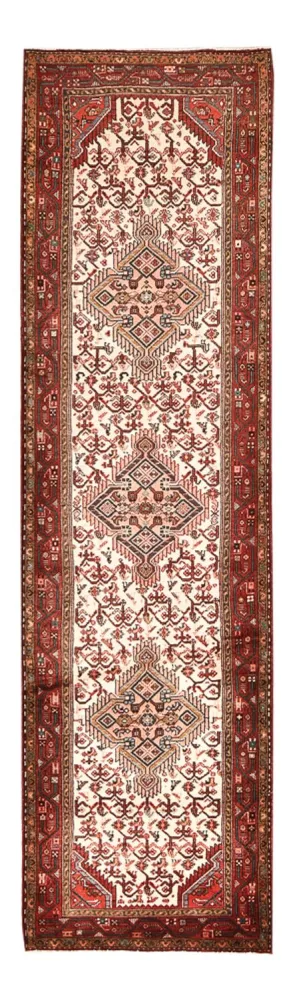Løper Persisk teppe - Nomadisk - 300 x 85 cm - lys rød