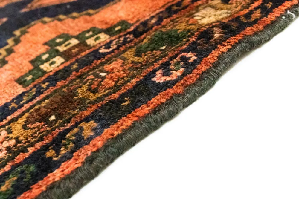 Løper Persisk teppe - Nomadisk - 301 x 106 cm - blå