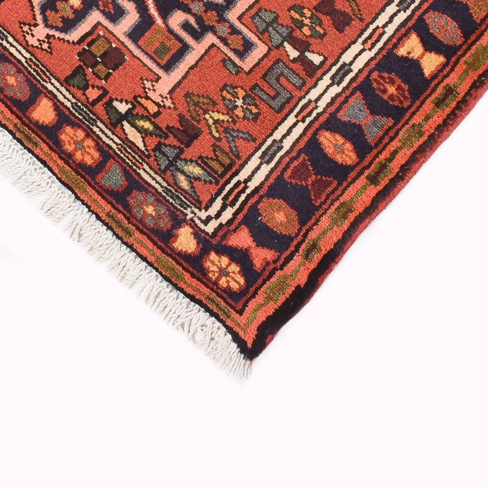 Løper Persisk teppe - Nomadisk - 302 x 82 cm - rød