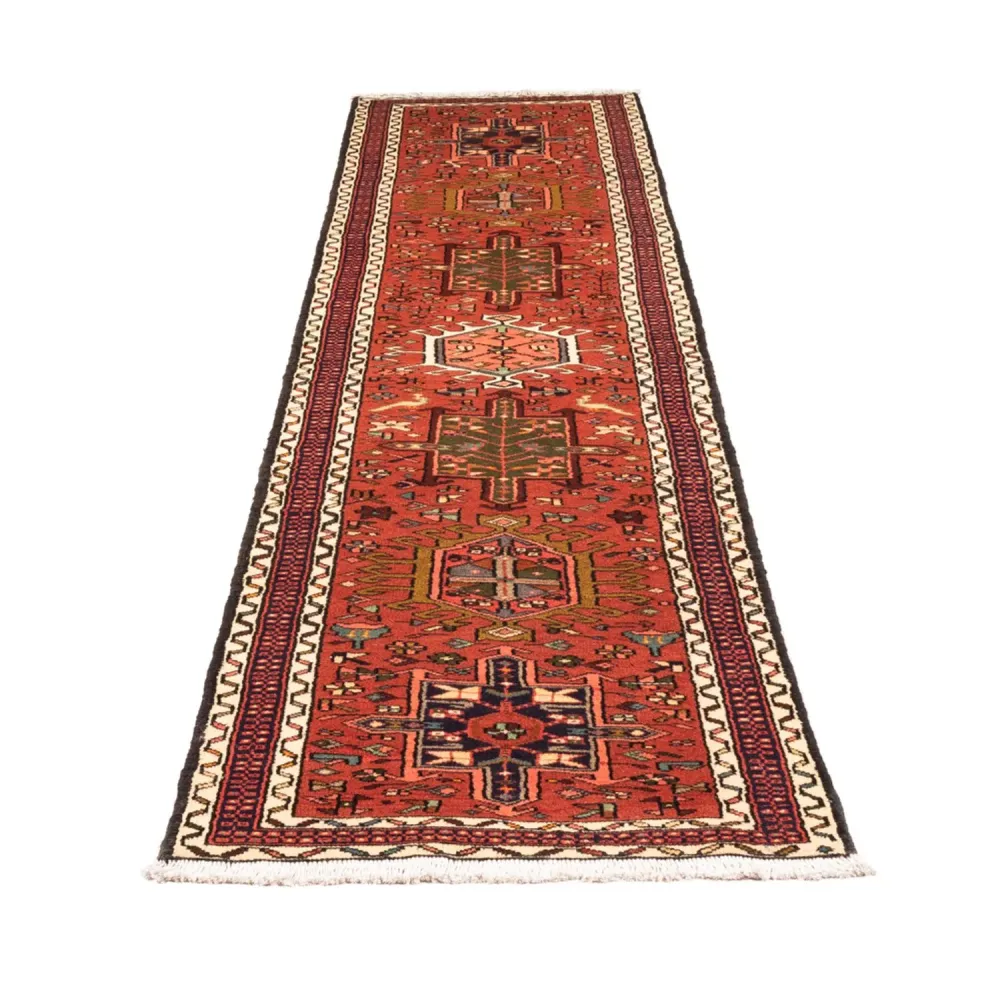 Løper Persisk teppe - Nomadisk - 303 x 70 cm - rød