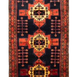 Løper Persisk teppe - Nomadisk - 305 x 115 cm - blå