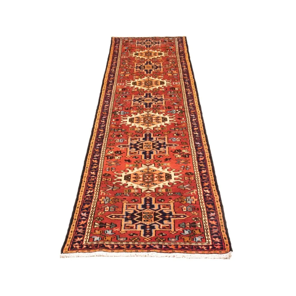 Løper Persisk teppe - Nomadisk - 305 x 70 cm - rød