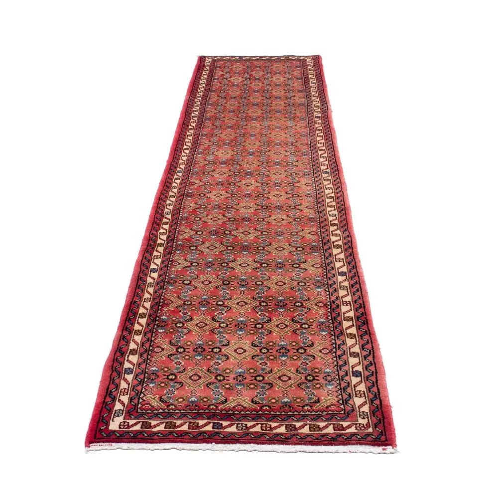 Løper Persisk teppe - Nomadisk - 305 x 70 cm - rød