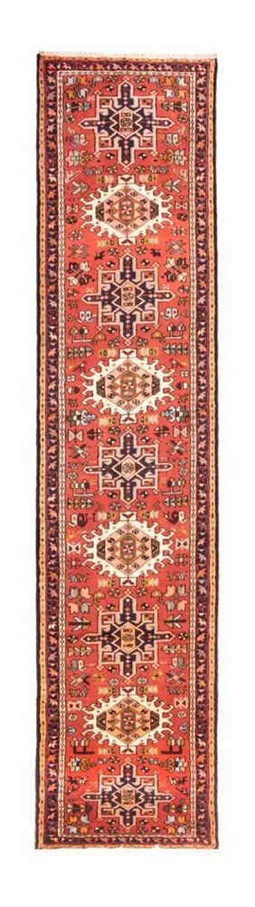 Løper Persisk teppe - Nomadisk - 305 x 70 cm - rød