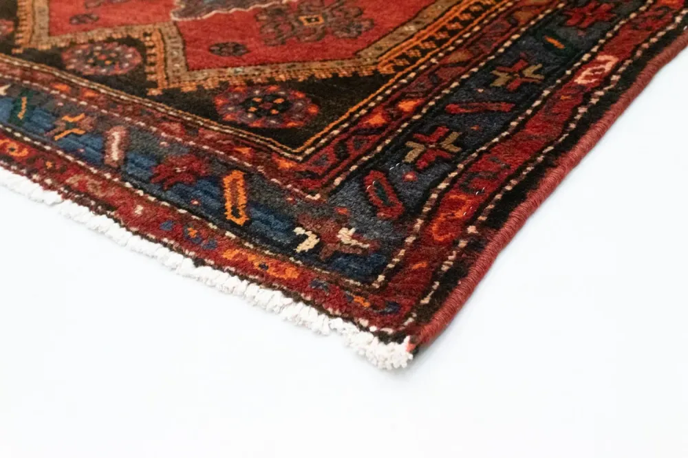 Løper Persisk teppe - Nomadisk - 307 x 103 cm - grønn