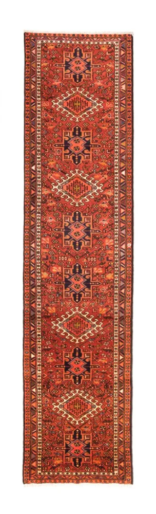 Løper Persisk teppe - Nomadisk - 308 x 72 cm - rød