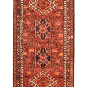 Løper Persisk teppe - Nomadisk - 308 x 72 cm - rød