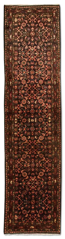 Løper Persisk teppe - Nomadisk - 308 x 75 cm - flerfarget