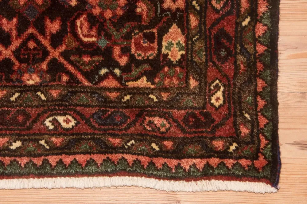 Løper Persisk teppe - Nomadisk - 308 x 75 cm - flerfarget