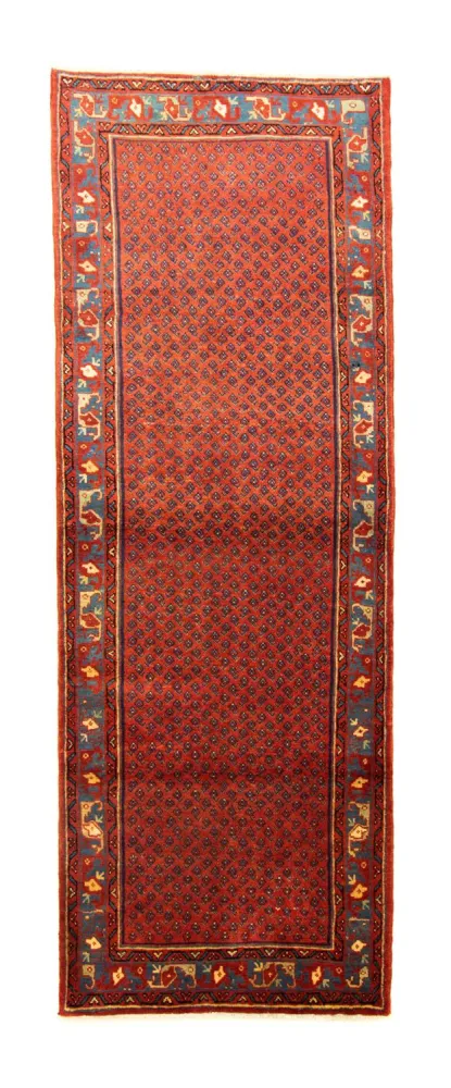 Løper Persisk teppe - Nomadisk - 317 x 110 cm - brun