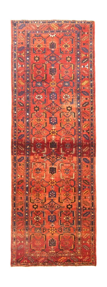 Løper Persisk teppe - Nomadisk - 318 x 108 cm - oransje