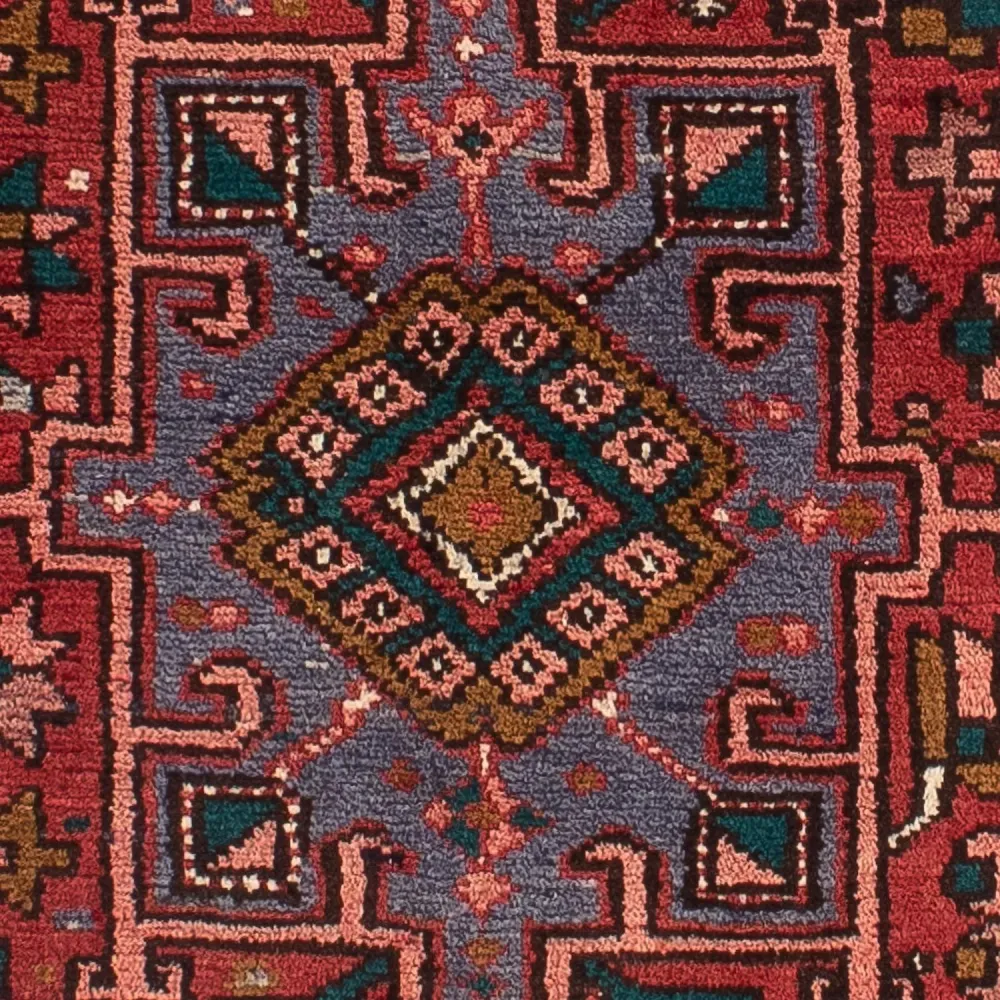 Løper Persisk teppe - Nomadisk - 323 x 82 cm - rød