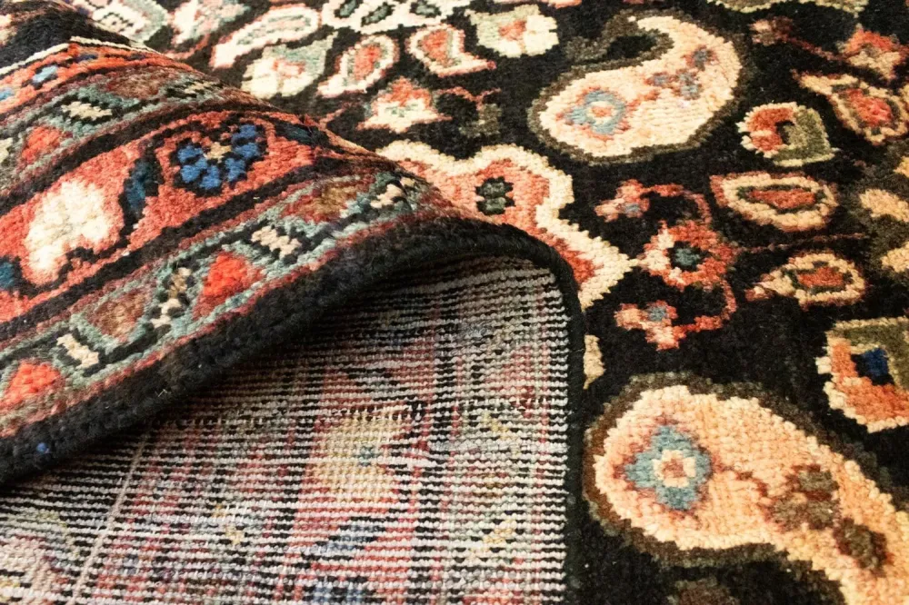 Løper Persisk teppe - Nomadisk - 327 x 112 cm - blå