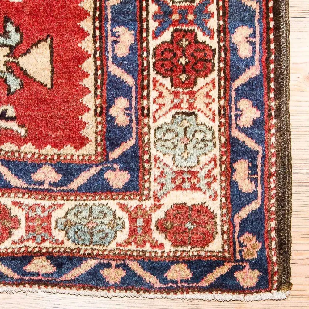 Løper Persisk teppe - Nomadisk - 329 x 138 cm - rød