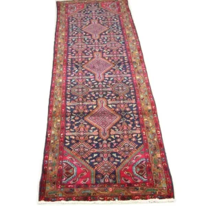 Løper Persisk teppe - Nomadisk - 336 x 110 cm - blå