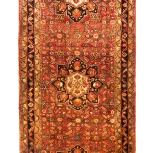 Løper Persisk teppe - Nomadisk - 352 x 119 cm - blå