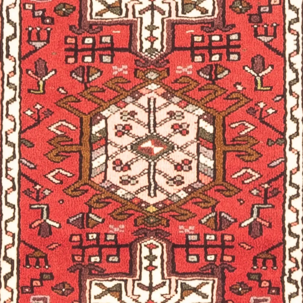 Løper Persisk teppe - Nomadisk - 390 x 70 cm - rød