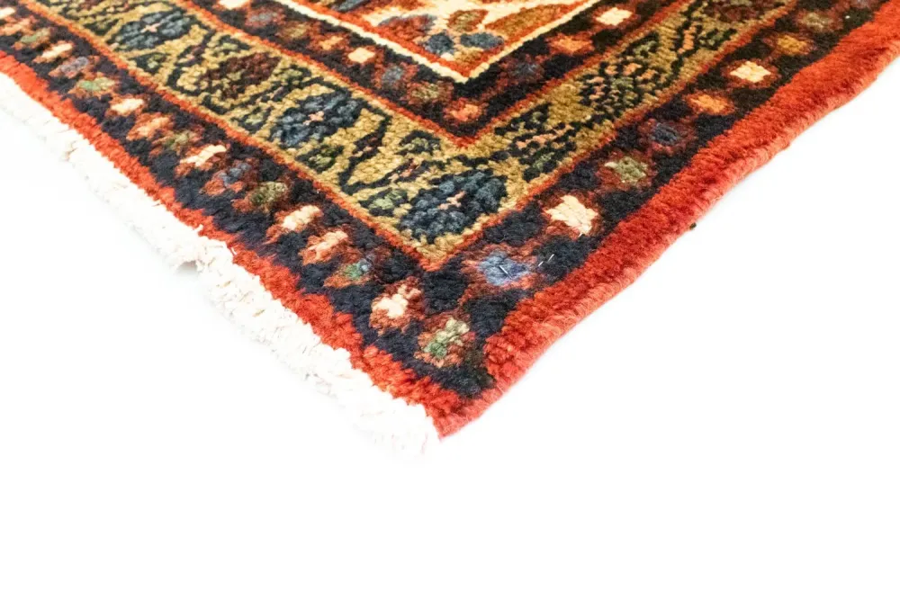 Løper Persisk teppe - Nomadisk - 400 x 101 cm - oransje