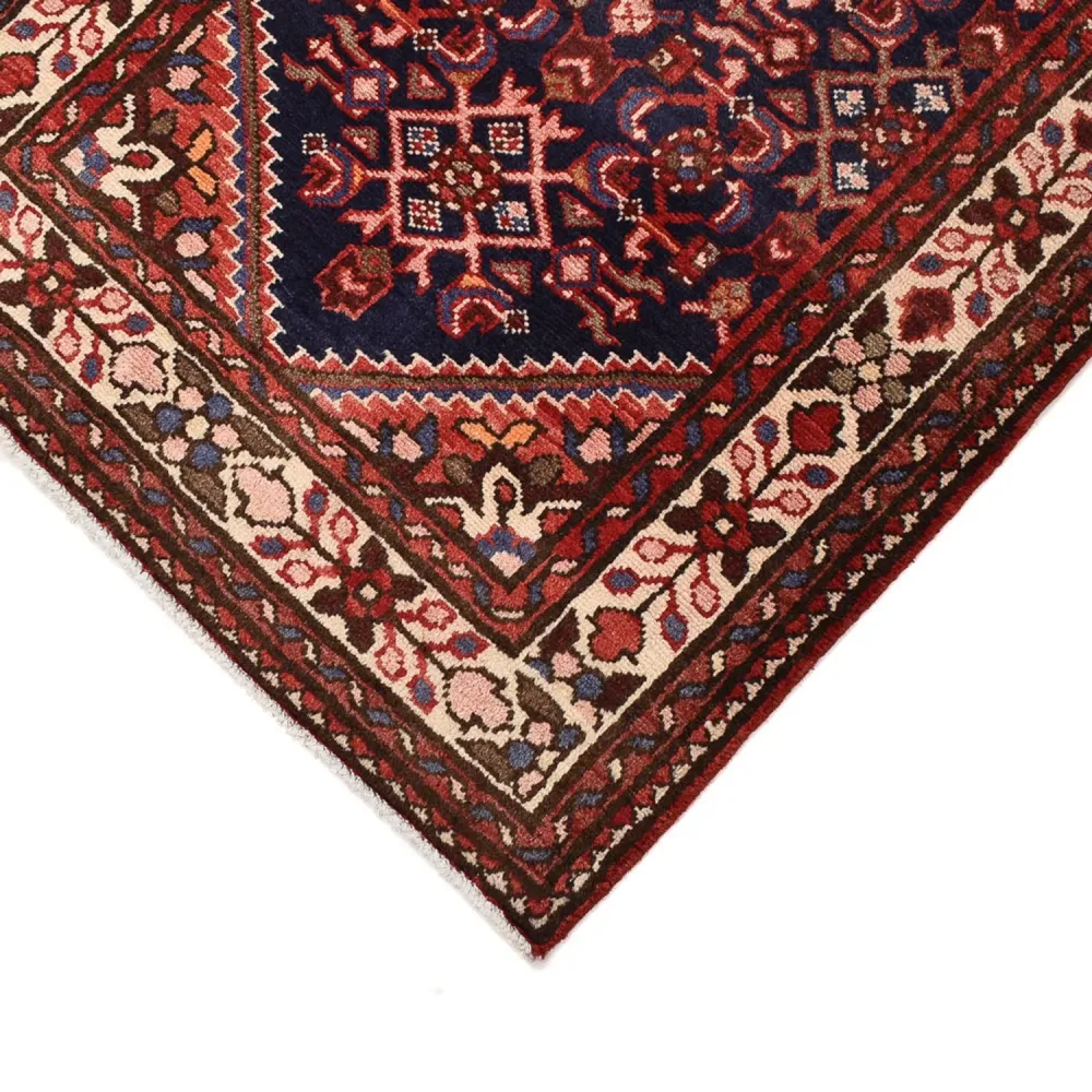 Løper Persisk teppe - Nomadisk - 419 x 88 cm - bordeaux rød