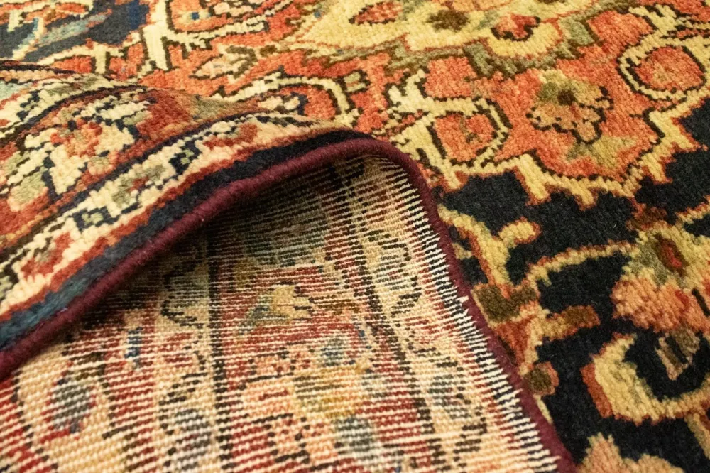 Løper Persisk teppe - Nomadisk - 428 x 110 cm - blå