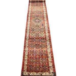 Løper Persisk teppe - Nomadisk - 470 x 85 cm - grå