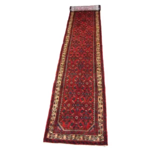 Løper Persisk teppe - Nomadisk - 500 x 86 cm - rød