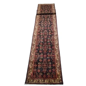 Løper Persisk teppe - Nomadisk - 508 x 86 cm - blå