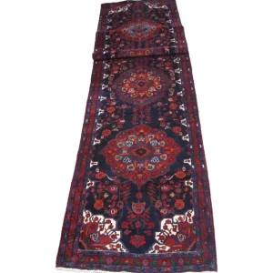Løper Persisk teppe - Nomadisk - 525 x 118 cm - blå